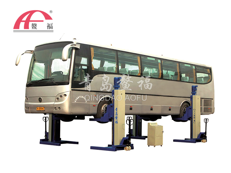 移動抱胎大車舉升機QJJ20/30-4C<br>（20噸/30噸，四柱）